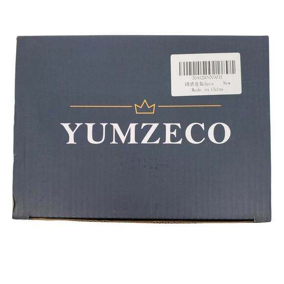 Yumzeco Cocktail Mixing Glass 5 Piece Set New - Picture 10 of 12